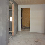 Innenausbau Gipsplatten, Grundputz.