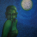 Blue Moon　2012　キャンバスにアクリル絵具　803x652