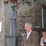 Bénédiction de la statue du Père Damien - Photo de Emilie Nisolle