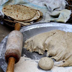 preparation des chapattis