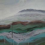 Ruta Iberica 1 - 125 x 57 cm - acryl op linnen