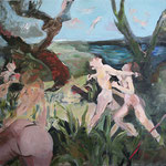 Orgy 2014, oil on canvas, 50x70