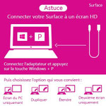 Astuce tablette Surface sous Windows 8 et RT.