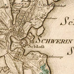 Karte 7: Schwerin nebst Umgebung um 1788 (Schmettau'sches Kartenwerk)