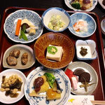 普茶料理（お寺さんの精進）いくら食べてももたれません。