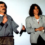 Wanda Rutkiewicz und Erwin Hemetsberger beim Vortrag am 6.10.1988