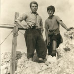 Ramp Hans und Hollerweger Josef am Adlerspitz
