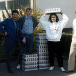 Wanda Rutkiewicz im Frühjahr 1989  Proviant für den nächsten Achttausender