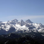 Blick vom Kalmberg zum Dachstein