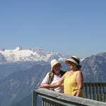 Blick vom Loser zum Dachstein