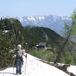 Thomas vor der Goiserer Hütte