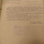Dieses Dokument des SNB Grafenried von 1946 bestätigt den zweifachen Mord (SOkA Domažlice)