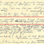 Das "Unit Journal" des 358th Infantry Regiments vom 6. Mai 1945: Eintrag für 11.20 Uhr für das Gefecht bei Stubenbach/Gruberg