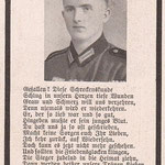 Sterbebild von Peter Huber aus Neubäu Nr. 4