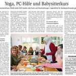 13.02.2020, Wiesbadener Kurier: Programmpräsentation des MGH, Foto Völkercafé