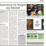 11.12.2020, Wiesbadener Kurier: Rheingauer Gründungspreis - Sonderpreis Nähwerkstatt 4Freude