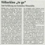 20.08.2020, Rheingau Echo: Völkerkino ToGo