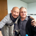 Miao ZONG  le président  The Arts East et  Vladimir ISSAEV, le  directeur  artistique Arts Ballet Theatre of Florida USA