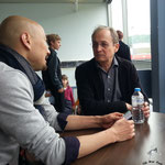 Miao ZONG  le président  The Arts East et  Vladimir ISSAEV, le  directeur  artistique Arts Ballet Theatre of Florida USA