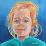 230310 Olga Acryl auf Leinwand 40x40
