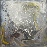 200626 Pouring Test 4 Acryl auf Holz 10x10