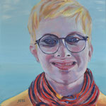 241002 Alice Acryl auf Leinwand 40x40 (in Besitz)