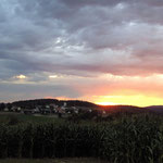 Abendstimmung Burkhardsrieth