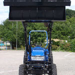 ecopard 4x4 Traktor mit hydraulischem Frontlader 