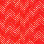coud9 - zigzag, red - baumwolle