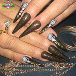 Bild - Feel Good Nails - Gel Stilettos mit Strass