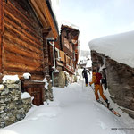 Photo:  Stefan Joller / Skiers: Guests / Location: Jeizinen, Valais, Switzerland