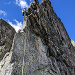 Photo:  Jonas / Climber: Stefan Joller / Location: Pizzo del Prevat, Switzerland