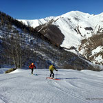 Photo:  Stefan Joller / Skiers: Guests / Location: Valle Stura, Italy