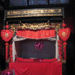 altes chinesisches Ehebett