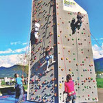 Mur d'escalade au CTS Taekwondo