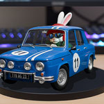 R8 Gordini 》尖った企画書提出、現実味考えれば通らない企画。 フレンチブルーの小さな狼。2本の白ラインは、困難を凌駕した静かな情熱の象徴。革新なければ、到達できない領域。だからこそ、前へ! 煙たがられるんだろうけれどね...