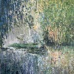 Sommer im Spreewald<br/>40x30cm, 2021