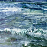 Wellentanz, Tusche<br/>24x33cm, 2023