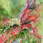 Frühling, Acryl, <br/> 80x60cm, 2021