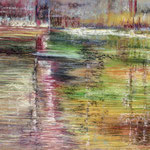Spiegelungen 1, Pastell<br/>30x42cm, 2020