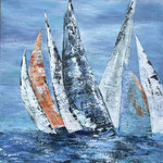 Kieler Woche,Acryl<br/>70x50cm,2024