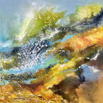 Island 2,Acryl<br/>40x40cm, 2024