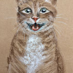 o.T., Pastell<br/>30x21cm, 2020