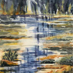 Pritzhagen 2, Aquarell <br/> 48x36cm, 2019
