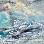 Island 4, Acryl<br/>40x40cm, 2024