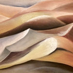 Wüste, Pastell<br/> 50x65cm, 2020