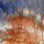 ohne Titel, Tusche<br/>28x35cm, 2022