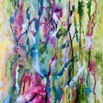 Farbspiel 1,Tusche<br/>38x26cm, 2023