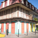 Un edificio viejo de Point à Pitre
