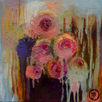 Ira Batt_Roses of happiness, 13x13 in, 600 Euro, sold